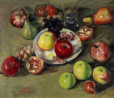 Luigi Arrigoni (Piacenza 1896 - 1964)  - Natura morta