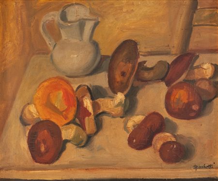 Luciano Ricchetti (Piacenza 1897 - 1977)  - Natura morta