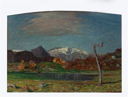 Vincenzo Schiavio (Veleso 1888 - Como 1954)  - Preludio autunnale
