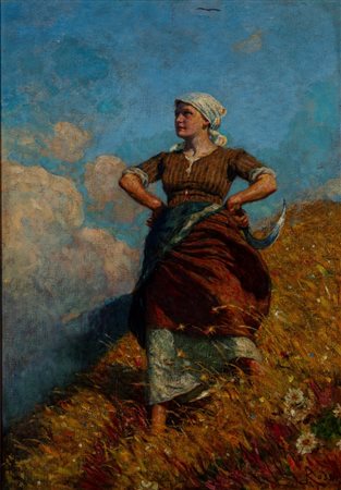 Luigi Rossi (Cassarate 1853 - Tesserete 1923)  - Alpigiana