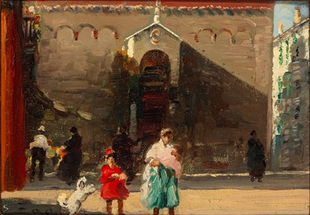 Erma Zago (Bovolone 1880 - Milano 1942)  - Venezia, Santa Maria del Carmine