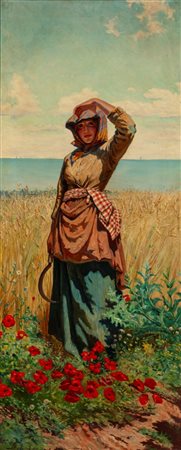 Adolfo Belimbau (Il Cairo 1845 - Firenze 1938)  - Estate