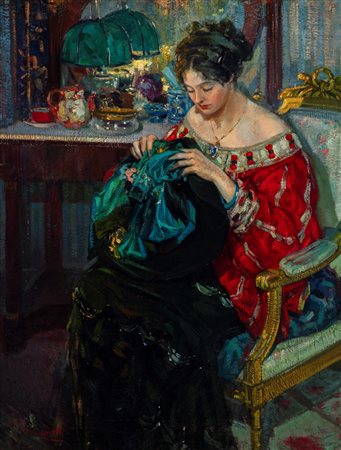 Ulisse Caputo (Salerno 1872 - Parigi 1948)  - Intimitè