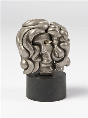 Miguel Berrocal (1933 - 2006) - "Portrait of Michèle", piccola scultura in...