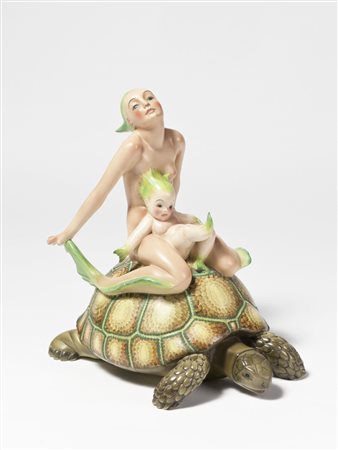 Helen Konig Scavini (Torino 1886 - 1974) - Manifattura Lenci, Torino, "Mamma...