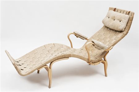 Bruno Mathsson (Varnamo 1907 - Varnamo 1988) - Chaise longue "Pernilla 3"...