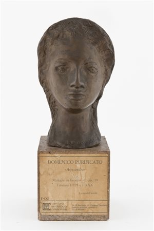 Domenico Purificato (Fondi 1915 - Milano 1984) - "Alessandra" Multiplo in...