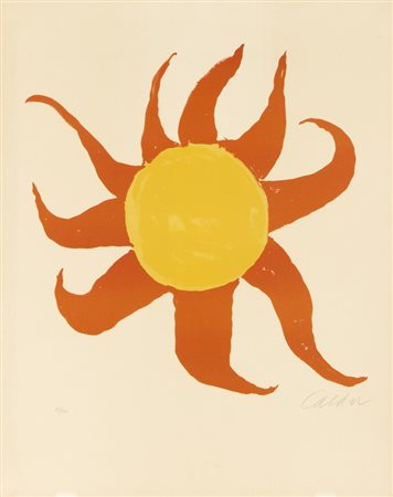 CALDER ALEXANDER (1898 - 1976) - THEATRE DU SOLEIL.