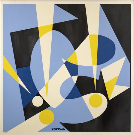BALLA GIACOMO (1871 - 1958) - (D'APRES) LINEE SPAZIALI N.1.