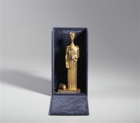 DE CHIRICO GIORGIO (1888 - 1978) - LA MUSA CON COLONNA SPEZZATA.