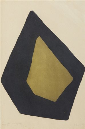 FONTANA LUCIO (1899 - 1968) - CONCETTO SPAZIALE (DAL PORTFOLIO CONCETTI SPAZIALI DI LUCIO FONTANA).