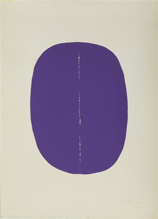 FONTANA LUCIO (1899 - 1968) - CONCETTO SPAZIALE .