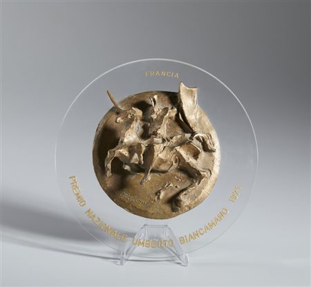 FONTANA LUCIO (1899 - 1968) - PREMIO NAZIONALE UMBERTO BIANCAMANO .