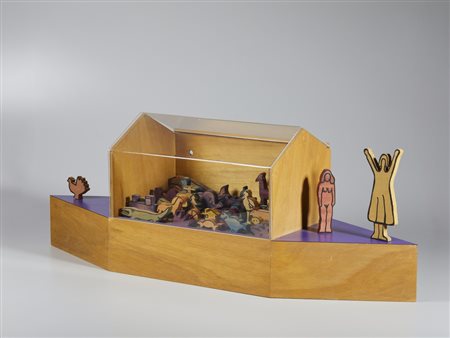 NESPOLO UGO (n. 1941) - ARCA DI NOE'.