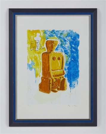 SCHIFANO MARIO (1934 - 1998) - MATER MATUTA.