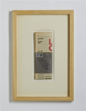 BEUYS JOSEPH (1921 - 1986) - LOTTA CONTINUA.