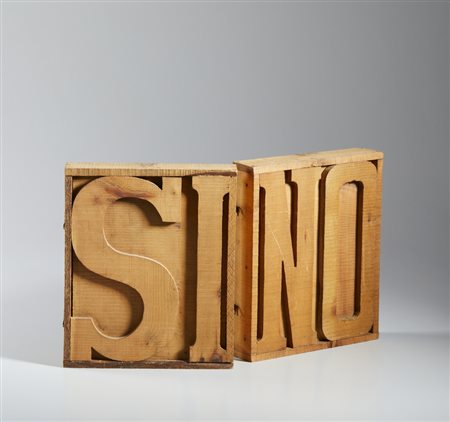 CEROLI MARIO (n. 1938) - SI / NO.