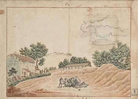 Carlo Labruzzi Recto: La Caduta; Verso: La Vergine Salvatrice con Cristo e...