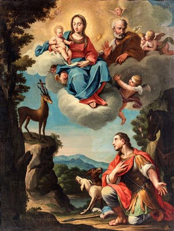 Francesco Trevisani Visione di Sant'Eustachio Il dipinto qui presentato è una...