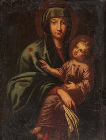 Pittore del XVII secolo Madonna della Stella Il dipinto raffigura la Madonna...