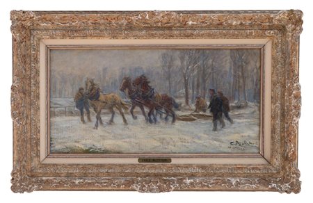 Carlo Balestrini - Cavalli da tiro