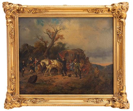 August Von Rentzell - Temporale imminente  