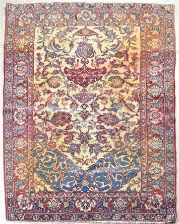 Tappeto cm 131x96 rape' presenta tracce di sporco macchie diffuse