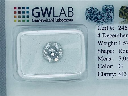 DIAMANTE NATURAL POLISHED 1,51 G -SI3 - GW - C41105-7