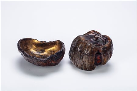 Una scatola e una ciotola. Cina, dinastia Qing (1644-1912)