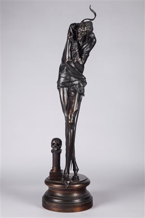 Jacques Louis Gautier (Francia 1831 - 1874)  - Mephistopheles