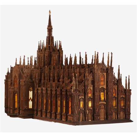 Modellino del Duomo di Milano. Secolo XIX