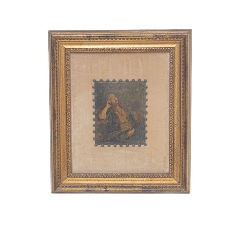  
Vanitas,  XVIII secolo
dipinto ad olio su rame 15 x 11 cm