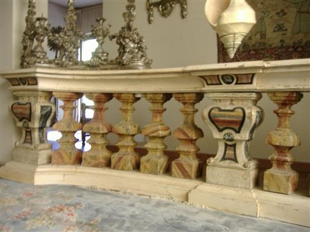  
Balaustra in legno  XVIII secolo
 3,30 x 82 cm