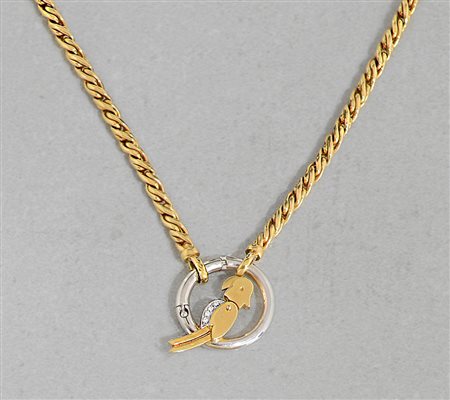 POMELLATO COLLANA DI POMELLATO. In oro giallo e bianco 18 kt maglia...