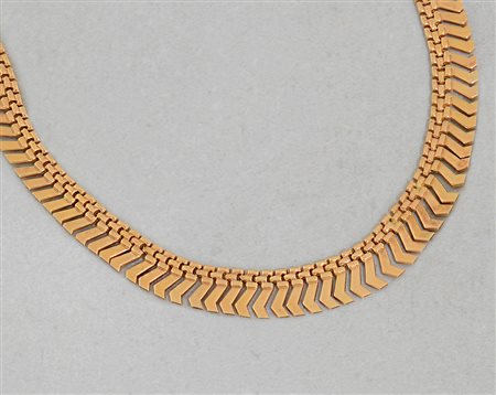 COLLANA COLLANA ANNI '50 CA. In oro giallo 18 kt realizzata interamente da...