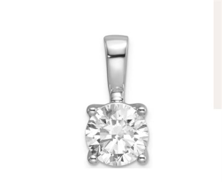 Ciondolo con diamante naturale - CP210050-150 nat