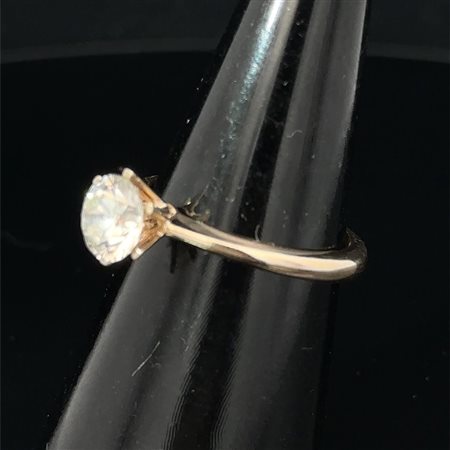 ANELLO SOLITARIO IN ORO - TIF NAT