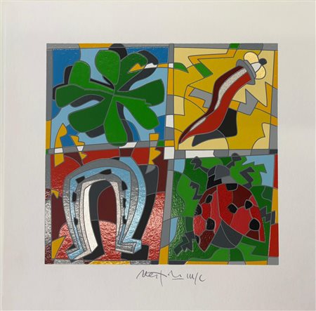 Ugo Nespolo “Buona fortuna”