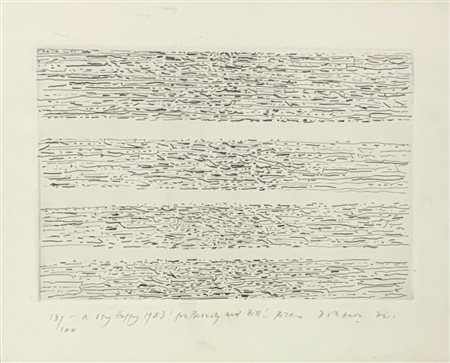 Piero Dorazio “S.T.” 1972