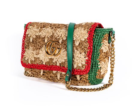 Borsa GG Marmont Azalea Crochet Edizione Limitata