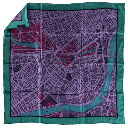 Foulard 'Plan of London'