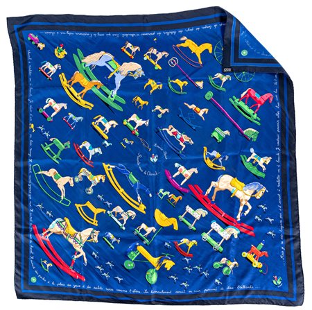 Foulard 'Raconte mois le cheval'