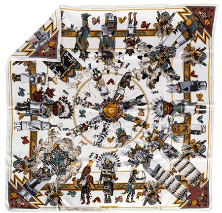 Foulard 'Kachinas'