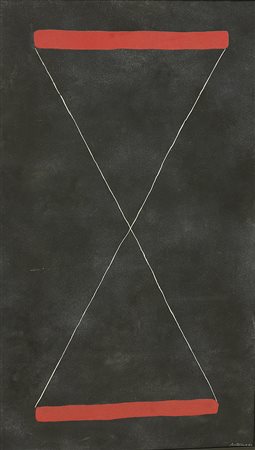 Giuseppe Santomaso, Rosso e nero, 1972