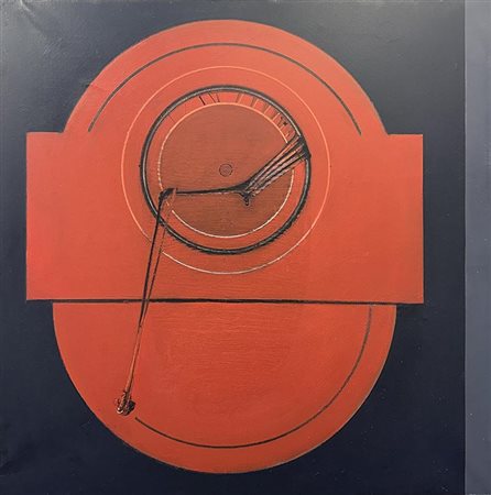 Emilio Scanavino, L'orologio, 1966