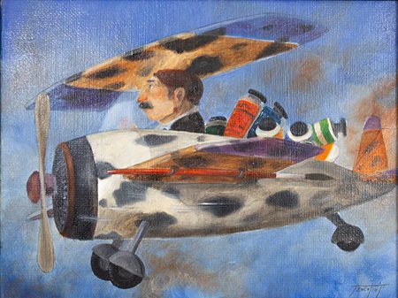 Pino Procopio, Pittore volante