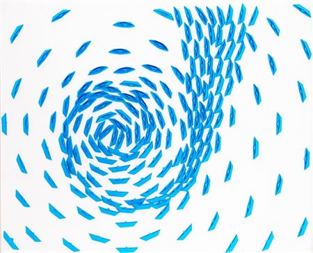 Riccardo Gusmaroli, Vortice azzurro, 2024