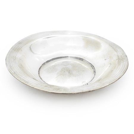 Piatto portadolci in argento 800 rotondo