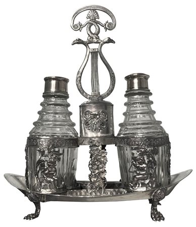 Saliera in argento, 19th secolo