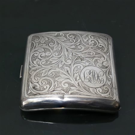 Portasigarette in argento